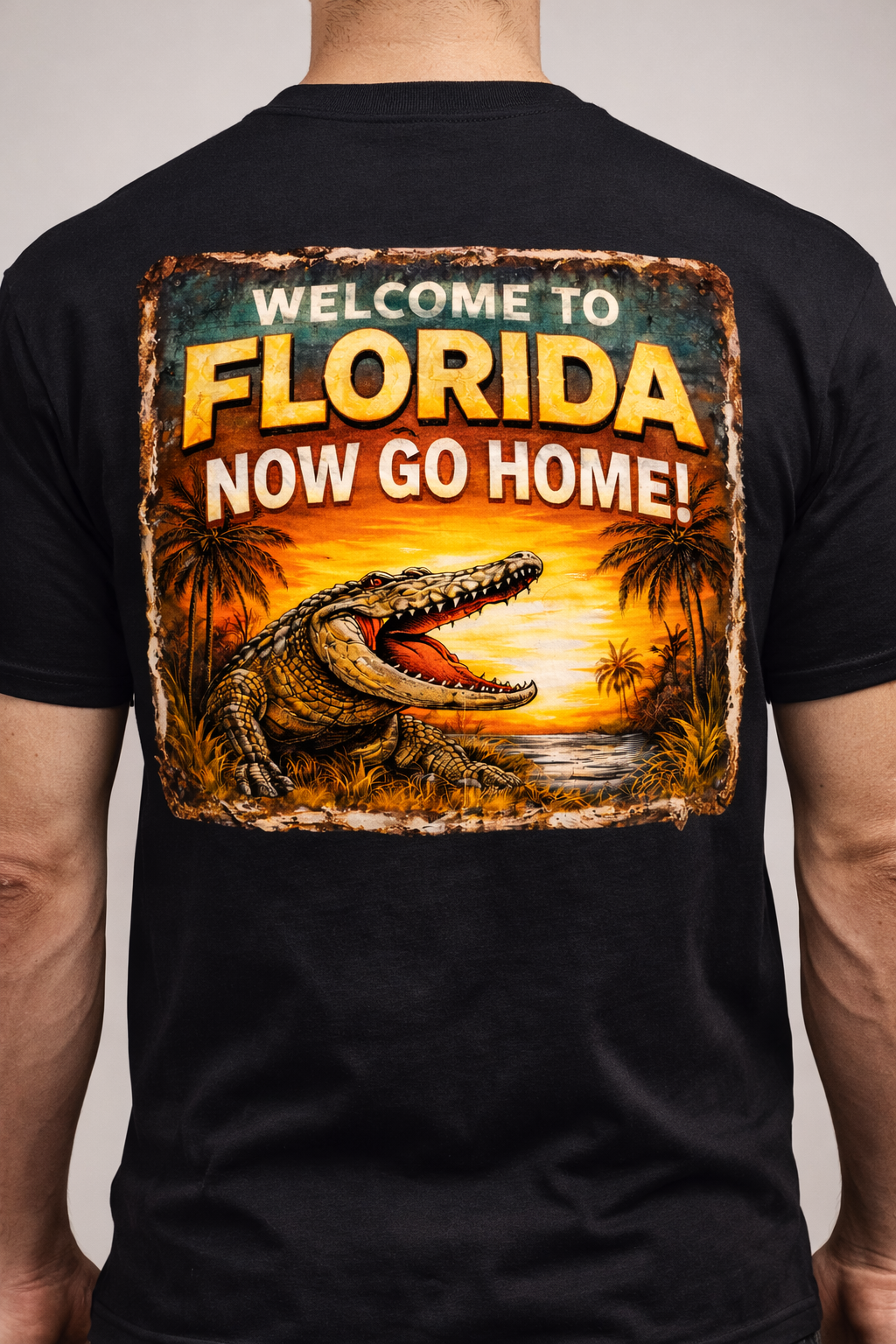 Welcome to Florida Now Go Home