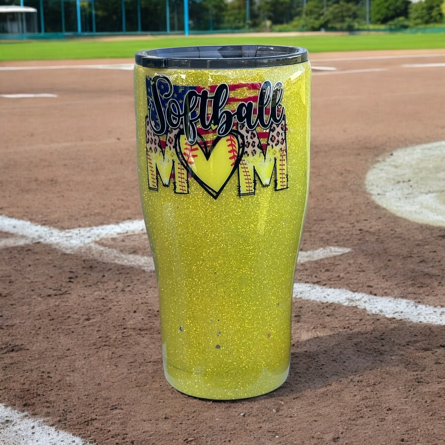 30 Ounce Softball Mom