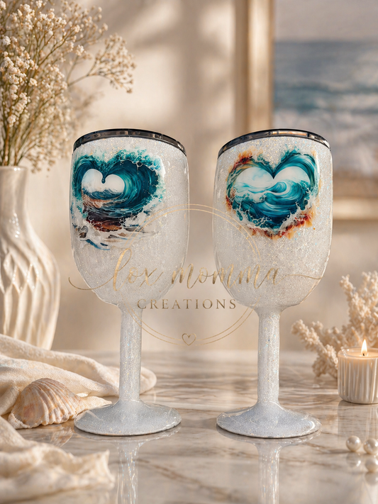 10 oz stemmed wine glasses