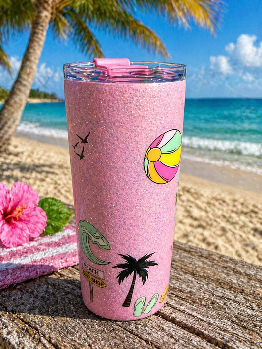 20 Ounce pink Flamingo