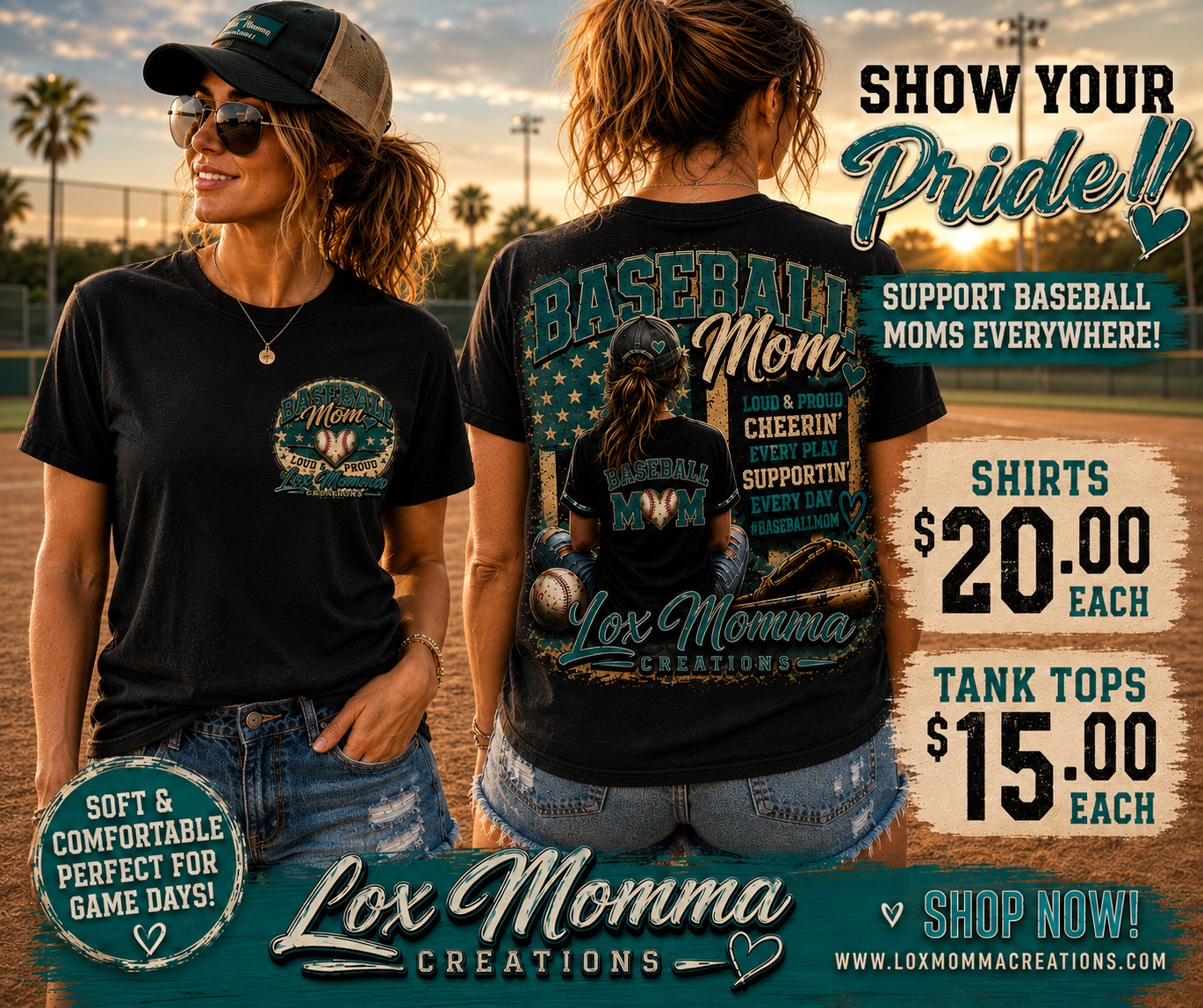 Baseball Mom Shirt
