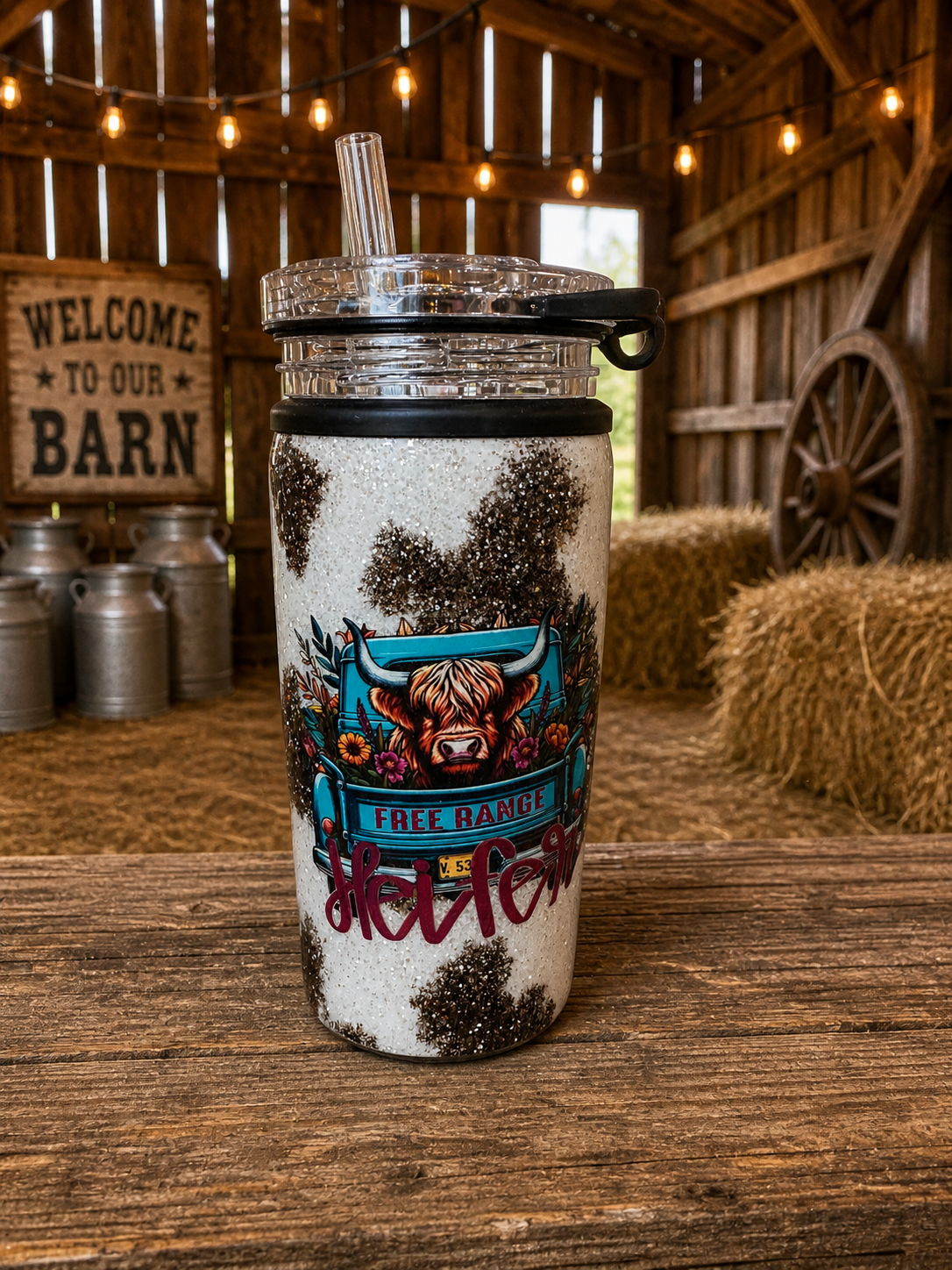 Not today heifer 4 in 1 can coozie