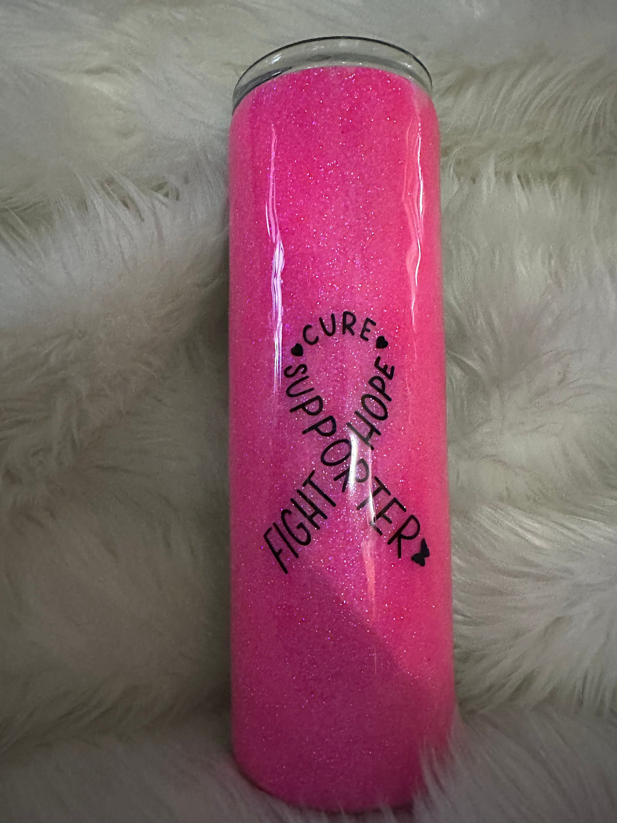 Breast Cancer Awareness Stainless Steel Tumbler