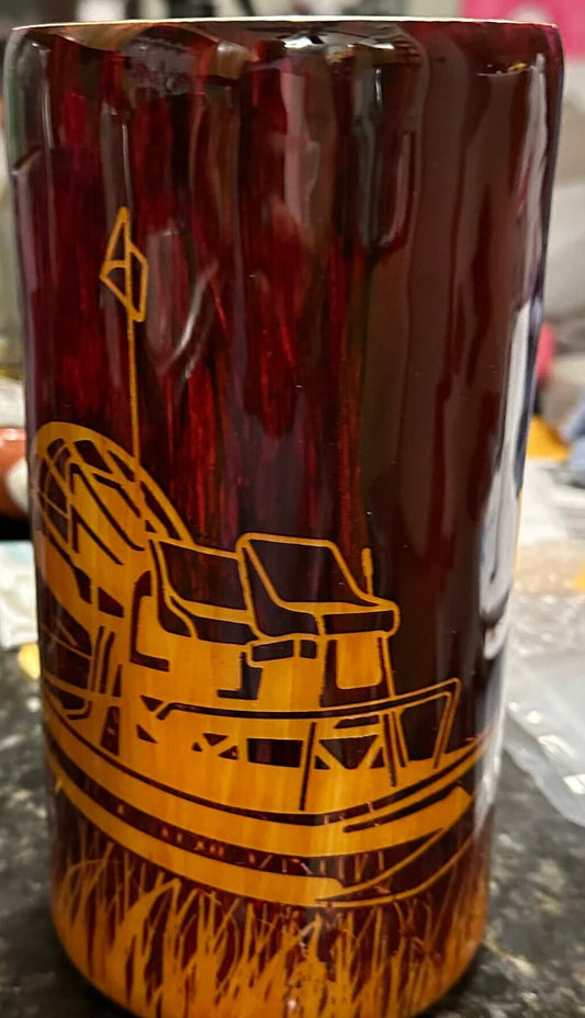 Airboat Tumbler, 40 oz Handle, Propeller Design