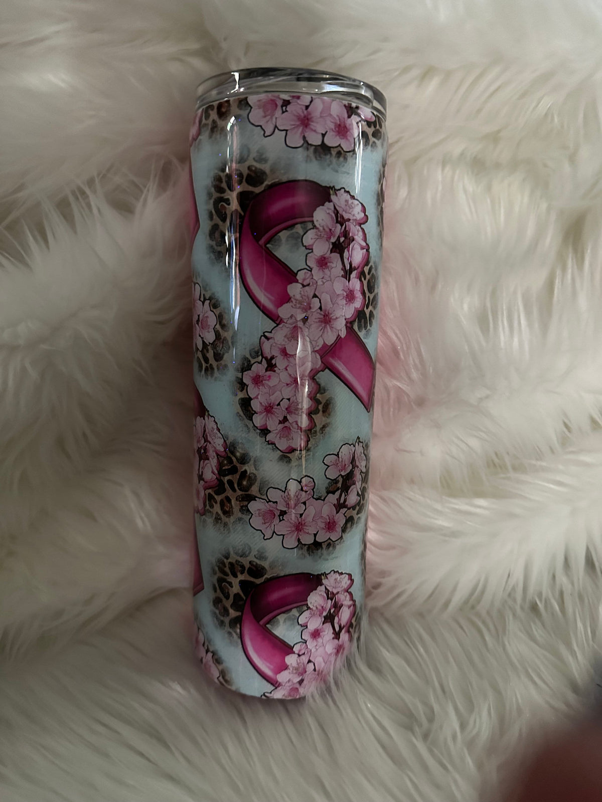 Breast Cancer Awareness Stainless Steel Tumbler
