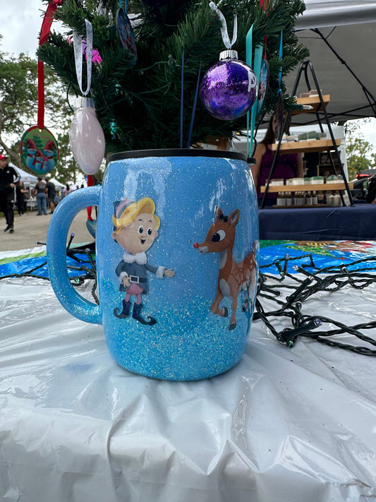 Rudolph the Red Nosed Reindeer Coffee Cup