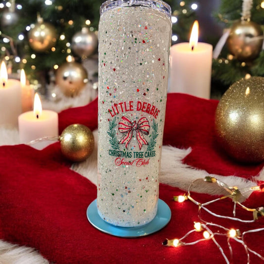 Christmas Tree Cake Tumbler