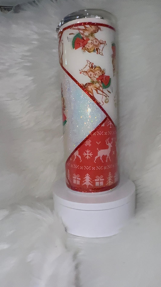 20 ounce classic Christmas tumbler